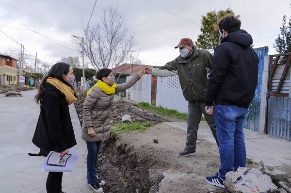 Villa La Florida: La intendenta recorrió la obra de pavimentación de 35 ...