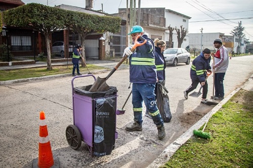 Barrios La Colonia y La Matera: Operativo integral de limpieza con ...