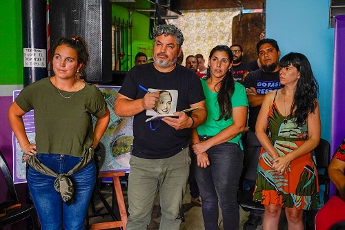 Ezpeleta: Funcionarios municipales se reunieron con vecinos del barrio ...