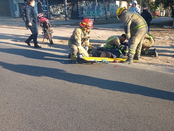 Monteverde y 888: Motociclista herido tras ser embestido por un auto ...