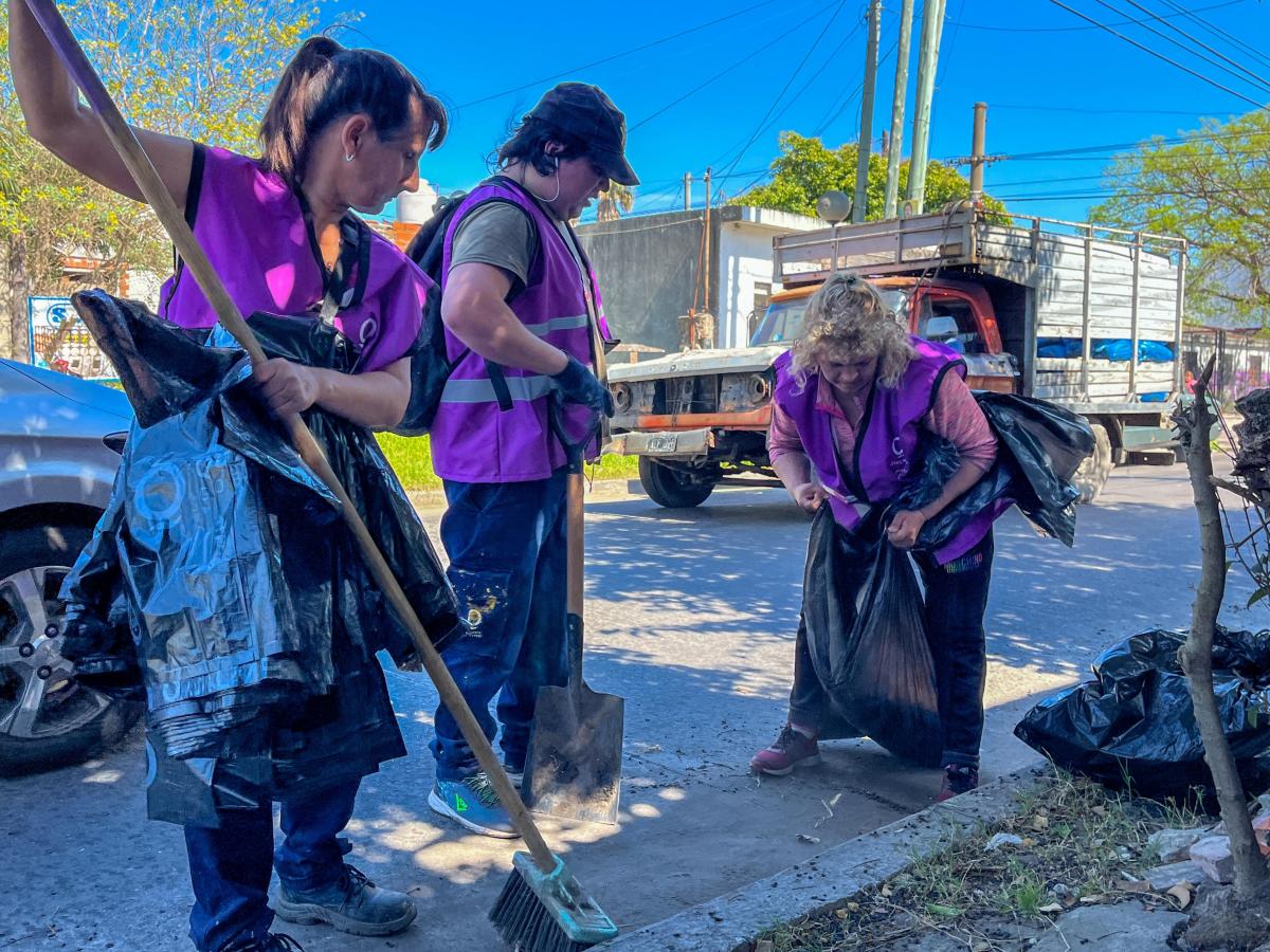 «Quilmes Limpio»: el Municipio realizó un amplio operativo de limpieza ...